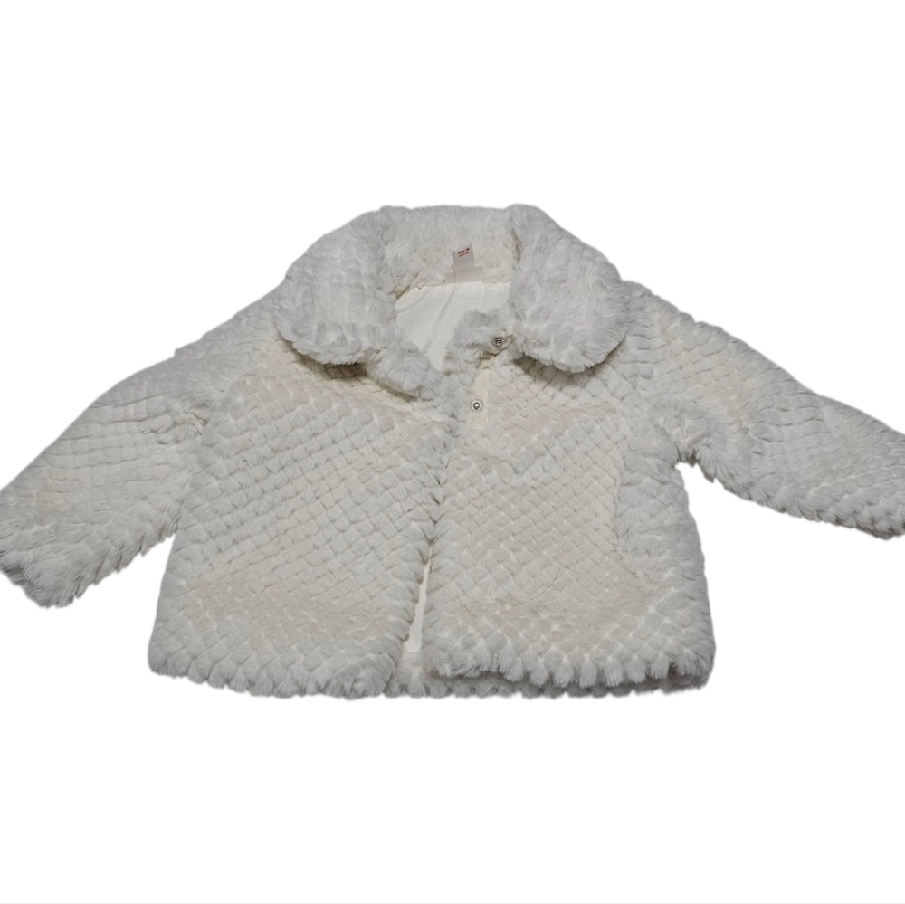 Cat & Jack Faux Fur Jacket Coat 18 Months
